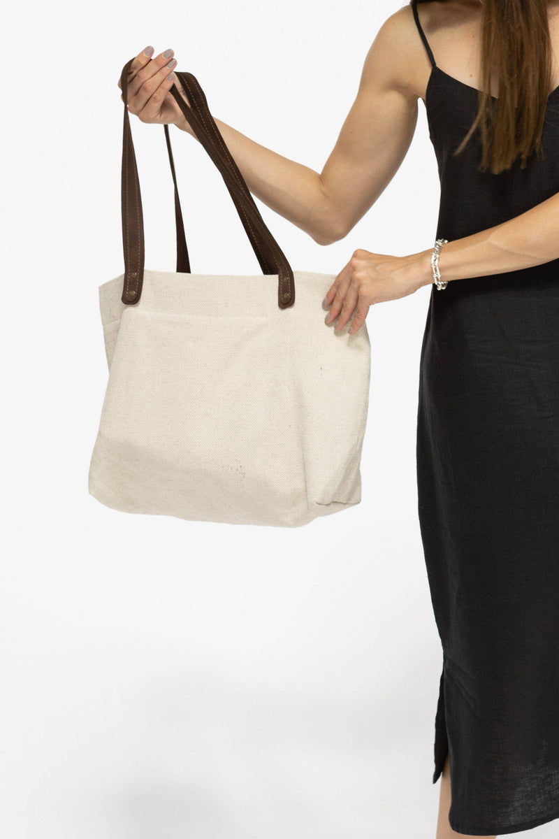 Madewell linen online tote