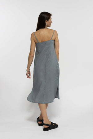 
            
                Load image into Gallery viewer, Slip Midi Dress - MereU
            
        